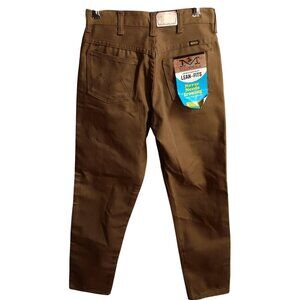 Vintage 1970's Boys 16 Slim 25x28 Maverick Blue Bell Slim Western Wear Pants NOS